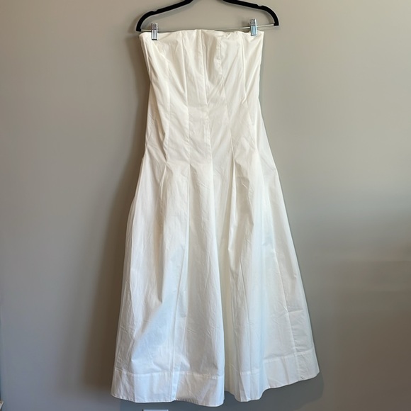 Anthropologie Mare Mare Strapless Seamed A-Line Midi Dress - Picture 7 of 16